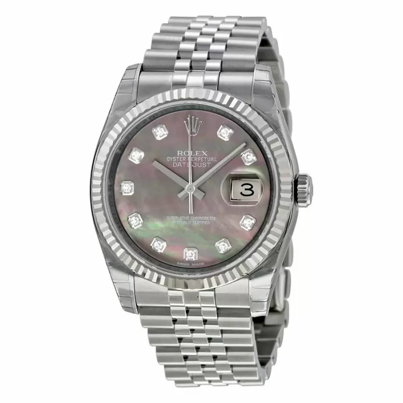 Replica Rolex Datejust Automatic Mother of Pearl Dial Stainless Steel Watches