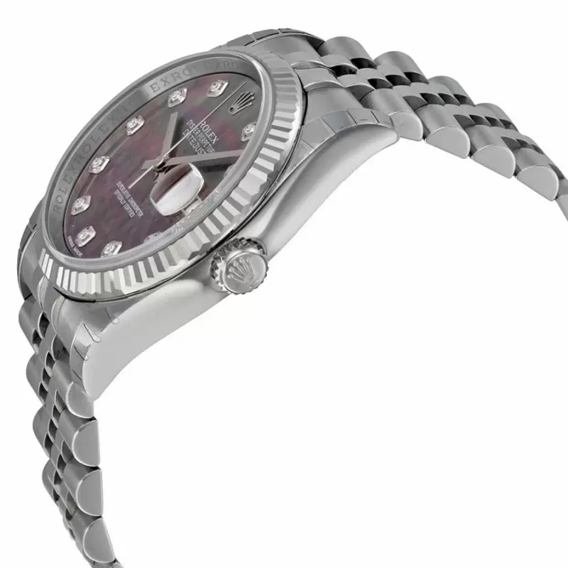 Replica Rolex Datejust Automatic Mother of Pearl Dial Stainless Steel Watches - Image 2
