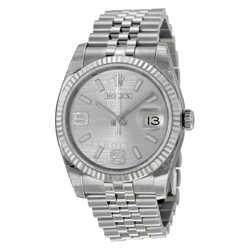 Replica Rolex Datejust Automatic Silver Dial Stainless Steel Watches