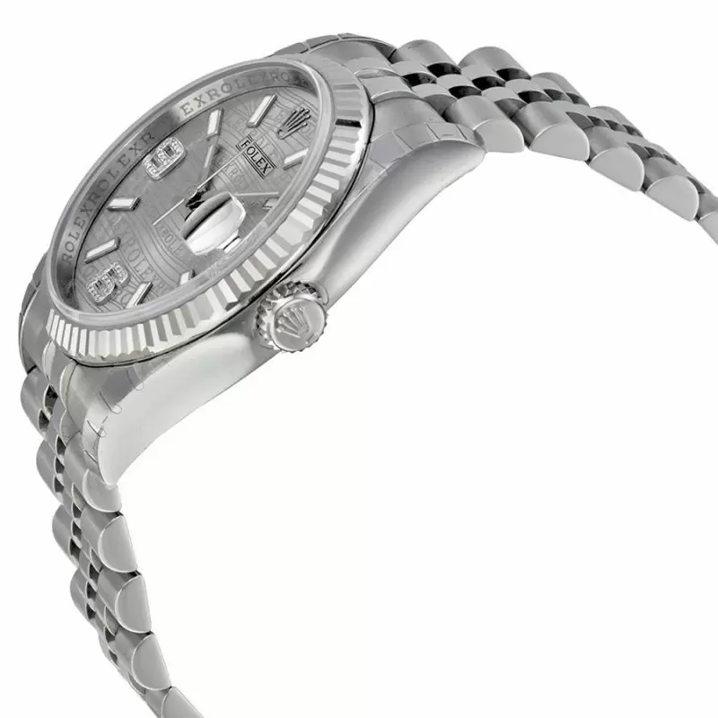 Replica Rolex Datejust Automatic Silver Dial Stainless Steel Watches - Image 2