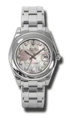 Replica Rolex Masterpiece Goldust Dream Mother Of Pearl Automatic 18kt White Gold Ladies Watches