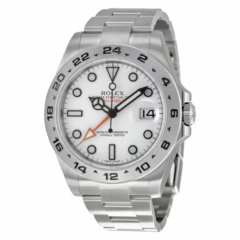 Replica Rolex Explorer II White Automatic Stainless Steel Men's Watches