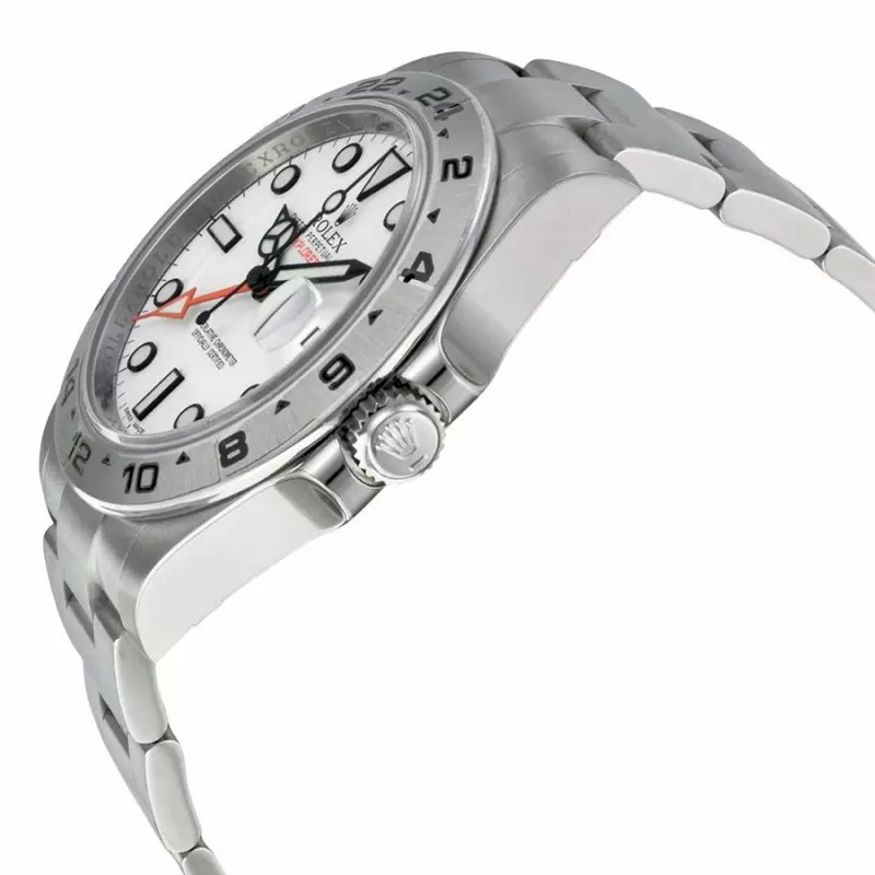 Replica Rolex Explorer II White Automatic Stainless Steel Men's Watches - Image 2