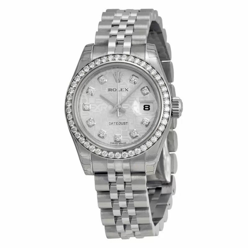 Replica Rolex Datejust Diamond Bezel Jubilee Bracelet Ladies Watches