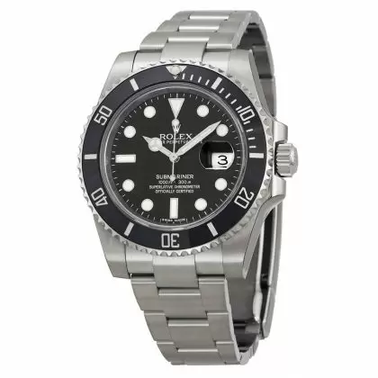 Replica Rolex Submariner Black Dial Ceramic Bezel Steel Men's Watches